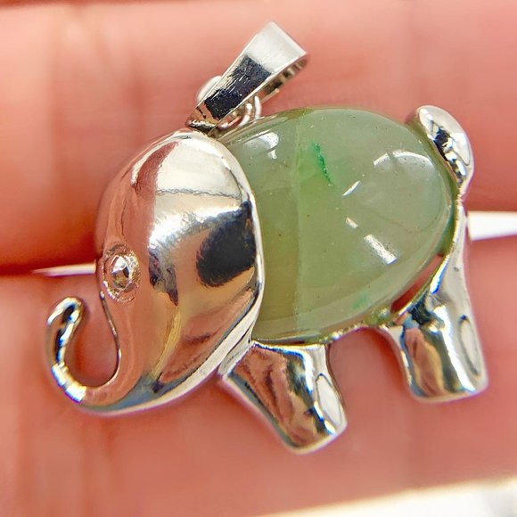 1 pcs Energy Healing Elephant Pendant‎ Good Luck Protection Meditation Positive - Picture 10 of 14